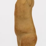 Abstract torso in ceramic by sculptor Emilio DiIorio