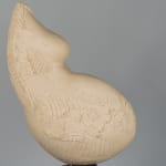Abstract figurative ceramic sculpture by artist Emilio DiIorio