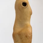 Abstract torso in ceramic by sculptor Emilio DiIorio