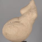 Abstract figurative ceramic sculpture by artist Emilio DiIorio
