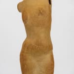 Abstract torso in ceramic by sculptor Emilio DiIorio