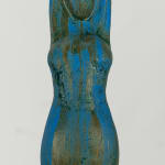 Ceramic figurative sculpture in the Egyptian series by sculptor Emilio DiIorio