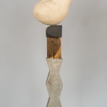 Abstract figurative ceramic sculpture by artist Emilio DiIorio