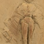 Figurative ceramic relief in 9 Greek Muses series by sculptor Emilio DiIorio