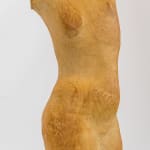 Abstract torso in ceramic by sculptor Emilio DiIorio