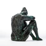 Bronze sculpture of a woman by sculptor Emilio DiIorio.