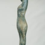 Ceramic figurative sculpture in the Egyptian series by sculptor Emilio DiIorio