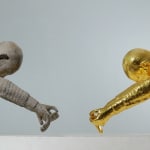 陈秋林 Chen Qiulin, 吃豆腐 Chi Dou Fu (Eating Tofu), 2024
