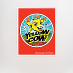 Dr. Ahmed Mater, Yellow Cow Poster (red), 2010
