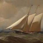 Archibald Cary Smith, Racing Yacht "Comet" Off New York, 1879