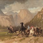 James D. Smillie, The Yosemite Valley No. 1 (sketch), 1871