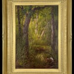 William Trost Richards, Woodland Interior