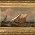 Archibald Cary Smith, Racing Yacht "Comet" Off New York, 1879