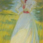 Philip Leslie Hale, Woman with Red Sash, 1897