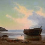 Archibald Cary Smith, Racing Yacht "Comet" Off New York, 1879