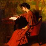 Thomas Anshutz, Seated Woman, 1884