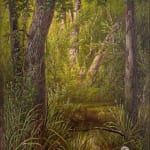 William Trost Richards, Woodland Interior