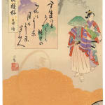 Kobayashi Kiyochika (1847–1915), The Tenmei Era (Tenmei no koro), from the series Floral Patterns (Hana moyo), 1896, 3rd month