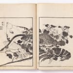 Katsushika Hokusai (1760–1849), The Poet Abe no Nakamaro, from the series One Hundred Poems, Explained by the Nurse (Hyakunin isshu...