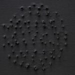 Enric Ansesa, Espai i punts amb línia blava, 1980