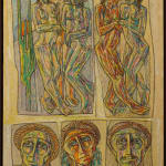 Leila Nseir, A Face From Mary, 1989