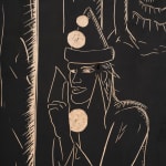 Jordan Rountree, A Figure Looks Over The Edge, 2025