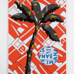 Jebila Okongwu, Banana Tree with cage (study), 2023