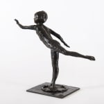 Edgar Degas (1834-1917), Danseuse, arabesque ouverte sur la jambe droite, bras gauche en avant, première étude, circa 1919-1973