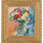 Louis Valtat (1869-1952), Bouquet à la cruche beige, circa 1928
