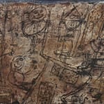 Jean Dubuffet, Petit paysage avec personnages, 01.07.1949