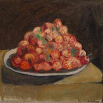Louis Valtat (1869-1952), Vase de fleurs et fruits, 1912