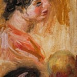 Pierre-Auguste Renoir (1841-1919), Esquisse de têtes - fragment