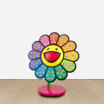Takashi Murakami, Jellyfish Eyes × e-ma Flower Stand Happy Rainbow, 2013