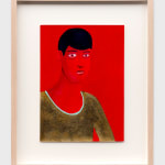 Nicolas Party, Untitled, Red Portrait, 2017