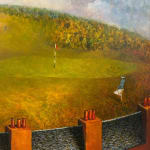 David Schofield RGI, Sundown,Isle of Muck