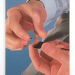 Liang Hao 梁浩 , When You Look at Caravaggio's Paintings, You will See a Lot of Gestures, A Quote From...