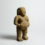 Atlantic Watershed Basalt Sculpture of a Pregnant Woman, 500 CE - 1000 CE
