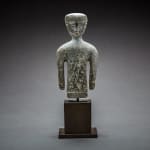 Elamite Stone Sculpture of a Half-Length Male Figure, 2500 BCE - 1500 BCE