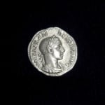 Silver Denarius of Emperor Severus Alexander, 231 CE - 235 CE