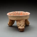 Mayan Painted Terracotta Tripod Bowl, 300 CE - 600 CE
