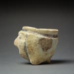 Mesopotamian Faience Anthropomorphic Vessel, 2000 BCE - 1000 BCE