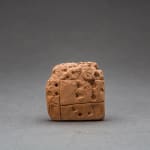 Sumerian clay cuneiform tablet, 3000 BCE