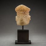 Elamite Albaster Head of an Idol, 3000 BCE - 2000 BCE