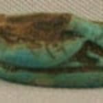 Faience Scaraboid Seal, 664 BCE - 30 BCE