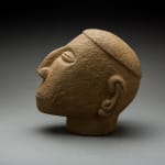 Basalt Trophy Head, 1000 CE - 1500 CE