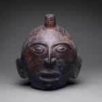 Blackware Trophy Head, 300 BCE - 300 CE