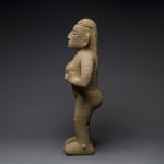 Standing Female Figure Volcanic Stone, 1000 CE - 1500 CE