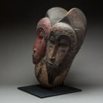 Baule Bicephalous Wooden Mask, 20th Century CE