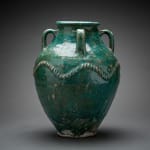 Turquoise Glazed Jar, 3rd Century CE - 7th Century CE