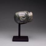 Guanacaste-Nicoya Jade Mace Head in the Form of a Monkey Head, 1 CE - 500 CE